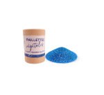 Paillettes oz international biodegradable vegetales tube  carton 35g coloris bleu