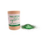 Paillettes oz international biodegradable vegetales tube  carton 35g coloris vert