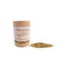 Paillettes oz international biodegradable vegetales tube  carton 35g coloris or