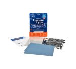Kit cyanotype enjoy art impression photo 10 feuilles  a4 pre-impregnees + 5 films   impression + 1 plaque a4 + 64