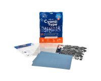 Kit cyanotype enjoy art impression photo 10 feuilles  a4 pre-impregnees + 5 films   impression + 1 plaque a4 + 64