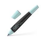 Roller cartouche schneider breeze grip antiderapant      trait moyen encre bleu royal  effacable coloris noir-menthe
