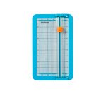 Massicot junior fiskars 29,2x17,8cm protection        transparente coloris bleu