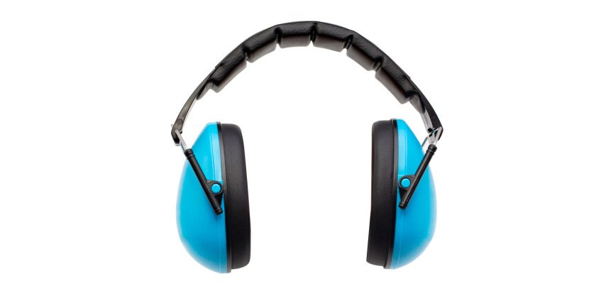 Casque anti-bruit o'color pour enfant taille unique snr 27,2 db coloris bleu lot 10   unites
