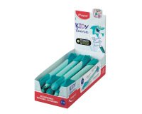 Stylo apprentissage maped kidy learn magic effaãable    retractable encre bleue 0,7mm modele requin coloris bleu