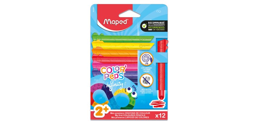 my first Crayon de couleur COLOR'PEPS INFINITY, 12