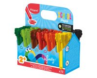 Crayon couleur maped color'peps infinity kidy      coloris assortis school pack  72 unites