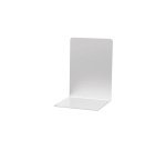 Serre-livres maul aluminium coins arrondis 10x10x13cm     coloris argent