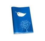 Protege-cahier colorosa a4 papier recycle coloris bleu
