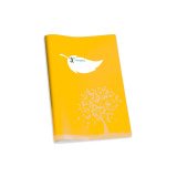 Protege-cahier colorosa a4 papier recycle coloris jaune