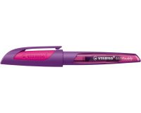 Stylo-plume stabilo easybuddy twilight sky plume m standard pour gaucher et droitier      coloris rose/violet fonce