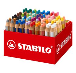 Crayon multitalent woody 3 en 1, pack écolier de 76