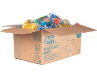 Pate a modeler jovi plastilina baby super souple  coloris assortis kit scolaire 60 pains 38g