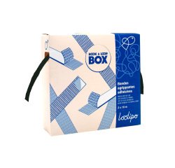 Bande agrippante adhesive sodertex boite distributrice  2x10m coloris noir