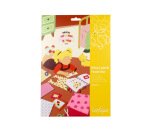 Feutrine adhesive sodertex maxi love felt 1mm 20x30cm    coloris assortis pack 25      coupons
