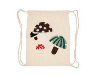 Sac a dos sodertex  100% coton 26x33cm coloris ecru    lot 10 unites