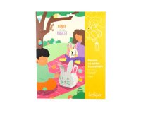 Panier sodertex paques bunny basket craft 58x38cm pack 10  unites