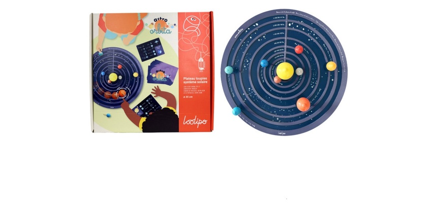 Plateau systeme solaire sodertex astro orbita diam.   35cm
