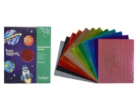 Gommette sodertex miroirs mosa que 0,5x0,5cm coloris    assortis maxi pack 12000      unites