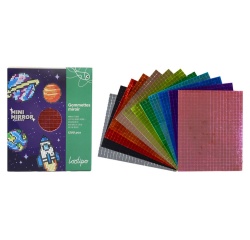 Gommette sodertex miroirs mosa que 0,5x0,5cm coloris    assortis maxi pack 12000      unites