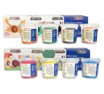 Pate a jouer sodertex pataqua couleurs primaires &          complementaires 130g pack 8   pots