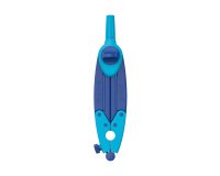 Compas pelikan griffix protecteur de pointe coloris  bleu/turquoise boite