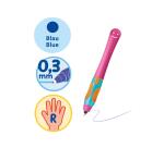 Stylo-encre pelikan griffix droitier trait 0,3mm coloris  rose etui