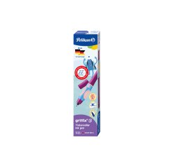 Stylo-encre pelikan griffix gaucher trait 0,3mm coloris   fuchsia etui