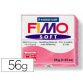 Pâte à modeler fimo soft coloris framboise pain 57g