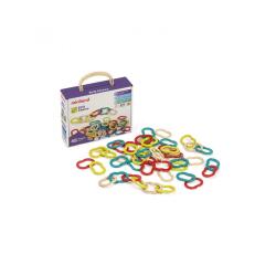 Maxi chainons eco conãus miniland 5 cm matiere         ecologique 48 pieces