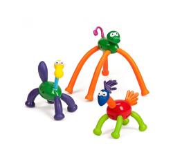 Animatch miniland jeu de connexion animaux avec tete   jambes queues cretes          articulations mobiles 31