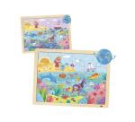 Puzzles en bois avec cadre akros eco puzzles sauvons la  planete 2 puzzles 24 pieces   et 2 puzzles 35 pieces 4