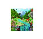 Puzzles en bois avec cadre rolf rolf la montagne 81      pieces