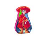 Puzzles carton 30 a 40 pieces djeco le pirate et son tresor pieces en carton 36 pieces