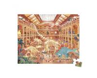 Puzzles carton 100 pieces janod musee d histoire        naturelle 100 pieces et 1     poster modele