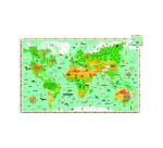 Puzzles cartes du monde djeco tour du monde 200 pieces 1    poster modele et 1 livret