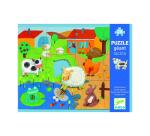 Puzzles geants djeco tactiloferme grandes pieces   20 pieces