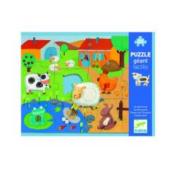 Puzzles geants djeco tactiloferme grandes pieces   20 pieces