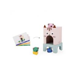 Symetrie et spatialisation janod se reperer dans l       espace chat et souris jeu     educatif maternelle 3 souris