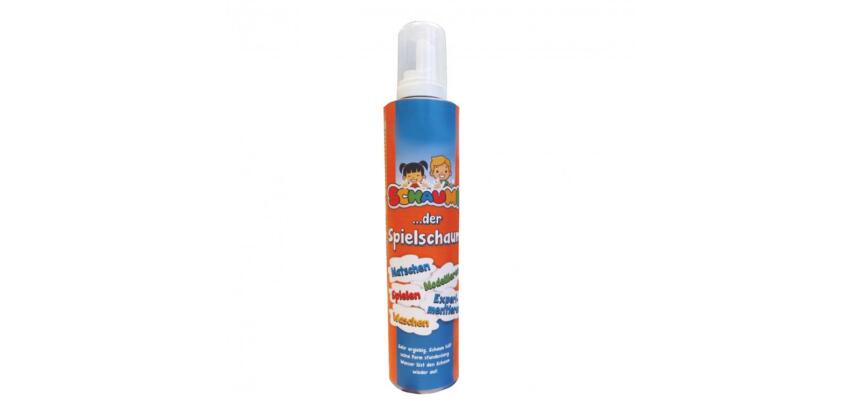 Mousse schaumi sensorielle pour modeler nettoyage a l'eauflacon 300ml