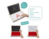 Initiation a l ecriture akros set de pre-ecriture plateau   multi sensoriel coordination  oeil main