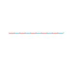 Ruban de mesure wissner plastigie 1 a 100 longueur    100 cm avec clips