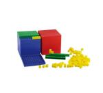 Base 10 wissner systeme decimal decomposition du      nombre jusqu a 1000 travail   en groupe 100 cubes jaunes