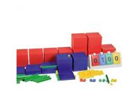 Base 10 wissner base 10 set ecole compter de 1 a 10 000   activites de manipulation 100 cubes 50 barres 30 plaques
