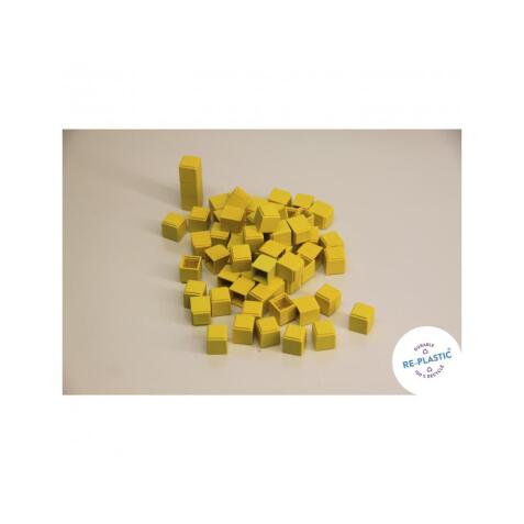 Elements base 10 a l'unite wissner 100 cubes pour base   10 cubes encastrables