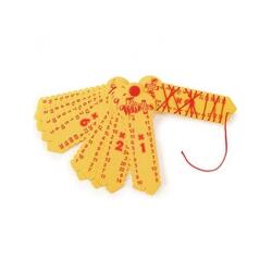 Lacages mathematiques lap les multiplications jeu           autocorrectif set de 10       plaques associer la question