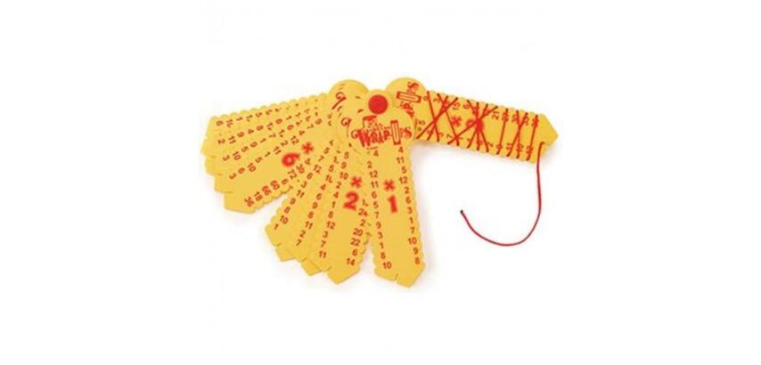 Lacages mathematiques lap les multiplications jeu           autocorrectif set de 10       plaques associer la question