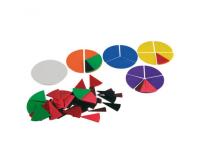 Fractions wissner cercles fractions pieces rondes       plastique 71 pieces
