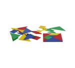 Tangrams wissner tangrams en plastique 7 pieces pour       former 1 carre 10x10 cm 4     tangrams de 7 pieces 4