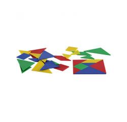 Tangrams wissner tangrams en plastique 7 pieces pour       former 1 carre 10x10 cm 4     tangrams de 7 pieces 4